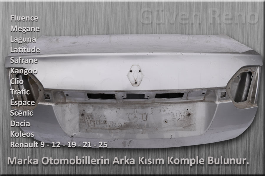 RENAULT TWİZY ÇIKMA YEDEK PARÇA KOMPLE ARKA_489